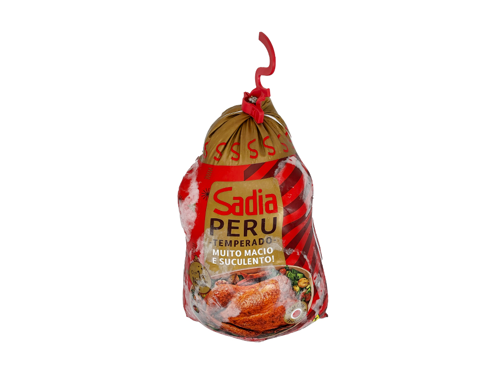 PERU CONGELADO TEMPERADO SADIA 6 KG (CX 3 PÇ)